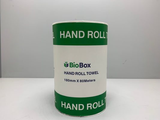(BioBox) 80m Paper Towel Roll Commercial Kitchen Hand 80m 1 Ctn / 16 Rolls