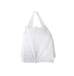 Reusable Plastic Carry Bags - Unprinted