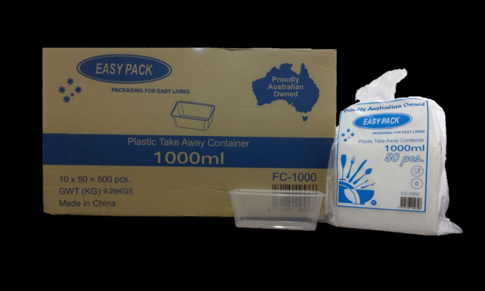 1000mL Rectangular Food Container