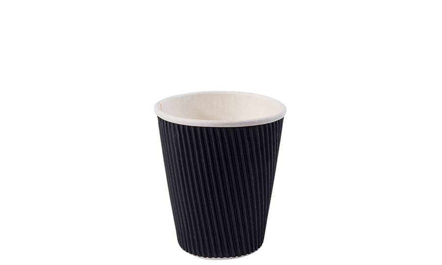 8oz Ripple Paper Coffee Cup – Simply Packaging