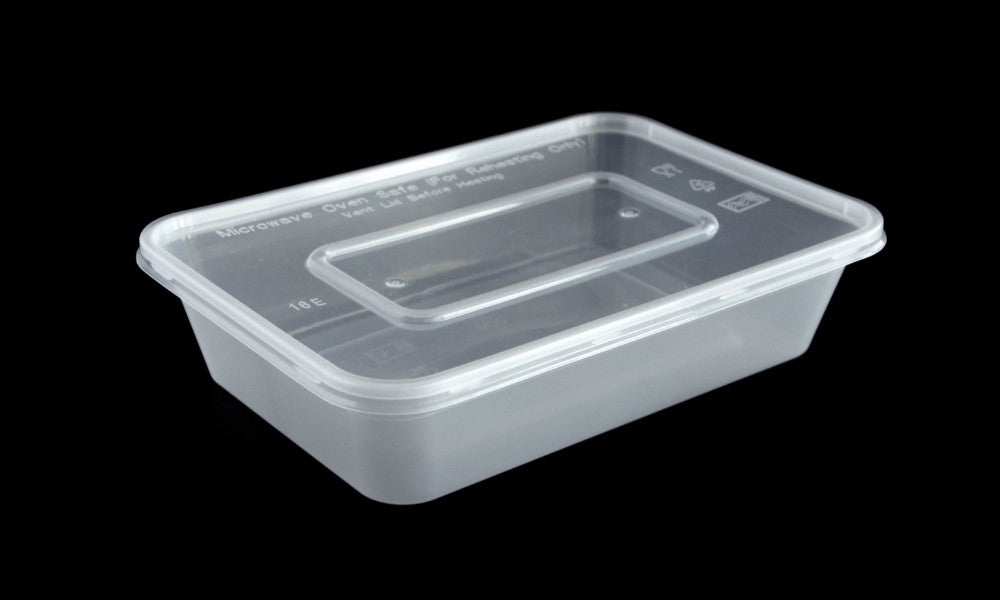 Rectangular Container 500 500mL Rectangular Food Container – Simply Packaging